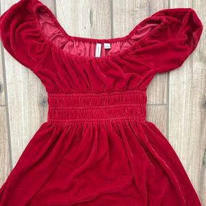 Janie and Jack  velvet dress
